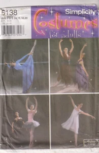 5138 SIMPLICITY - COSTUME: BALLET - Sz 14/16/18/20 - Picture 1 of 2