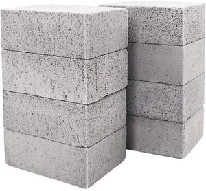 8 Pack Grill Cleaning Brick Heavy Duty Pumice Stone for Cleaning. Commercial ... - Picture 1 of 7