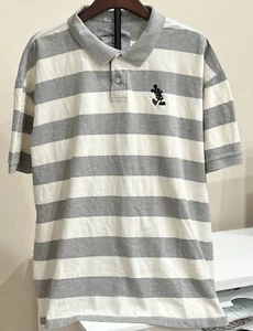 WALT DISNEY WORLD Men's Polo Shirt XXL Mickey Mouse Logo Embroidered Casual EUC - Picture 1 of 7