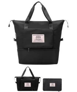Faltbare Reisetasche mit großer Kapazität Wochenende Übernachtung Tasche (Neu) - Bild 1 von 6