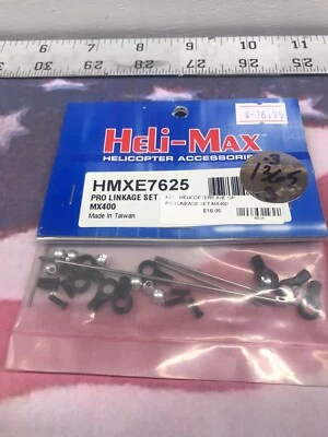 Heli-Max HMXE7625 Pro Linkage Set: MX400 NewInPack USA Shipped - Image 1 of 2
