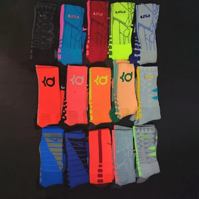 New Nike Hyper Elite Socks Dri-Fit Basketball Crew Size Large *15 Colors* - Image 1 of 4