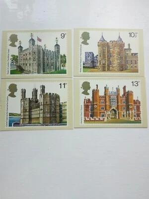 4 FIRST DAY COVER CARDS 1978 PHQ28 BRITISH ARCHITECTURE HISTORIC BUILDINGS - Image 1 of 3