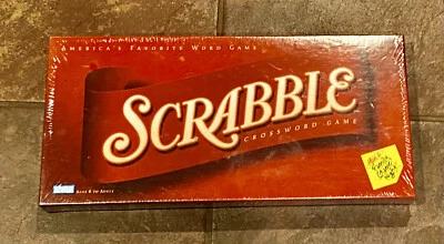 NEW SEALED - SCRABBLE CROSSWORD TABLE WORD GAME BY PARKER BROTHERS 2001 HASBRO - Image 1 of 2