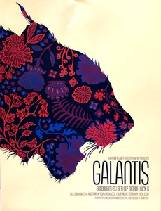 PÓSTER DE CONCIERTO GALANTIS/BILL GRAHAM CIVIC/2-28-20/ #480/ - Imagen 1 de 1