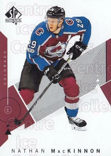 2018-19 Sp Authentic #85 Nathan MacKinnon - Image 1 of 1