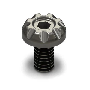 Mustang Seat Mount Bolt 'Pinion' For 96-23 H-D With 2-up Seats & 1/4-20 threads - Picture 1 of 1