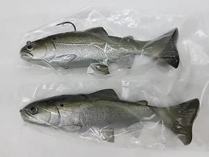 ZWEI Huddleston Grass Minnow - silbergrün / Swimbait 6" - Bild 1 von 3