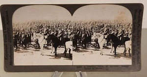 Keystone Stereoview Grand Duke Nicholas Russian Troops Military WW1 Antique CST1 - Picture 1 of 2