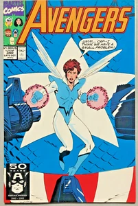 The Avengers #340 Marvel 1991 Scott Lobdell Ron Lim - Picture 1 of 2