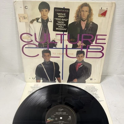 Culture Club - From Luxury To Heartache Epic 1986 LP Shrink w/Hype Vinyl VG+ OG - Image 1 of 4