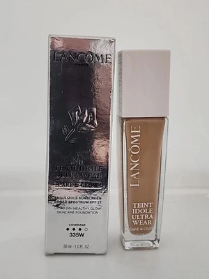 Lancome Teint Idole Ultra Wear Care & Glow Foundation 335W ~ SPF 27 ~ NEW IN BOX - Image 1 of 4