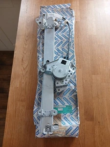 Nissan Bluebird T12 T72, LH Front electric door regulator, new genuine, to 05-88 - Picture 1 of 5