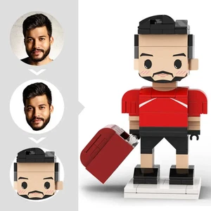 Individuelle Figur Fußball Motiv | Handarbeit personalisiert Sammlerstück - Bild 1 von 24