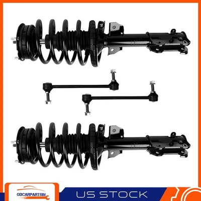 For Ford Mustang 2005-2010 Front Complete Struts Assemblies & Sway Bar End Links - Image 1 of 4