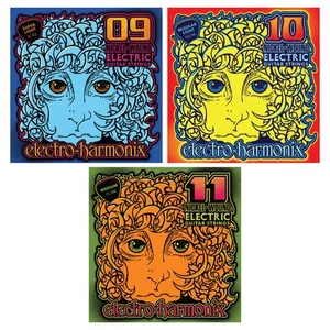 Electro Harmonix nickelumwundene Saiten für E-Gitarre, 3 Messgeräte, 9, 10 & 11 - Bild 1 von 7