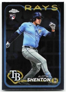 🔥 2024 Topps Chrome Update #USC119 Austin Shenton - Picture 1 of 2