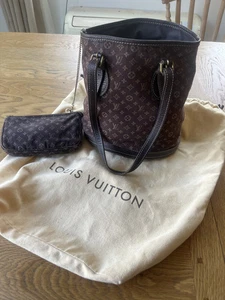 LOUIS VUITTON M95226 Monogram Mini Bucket PM with pouch, shoulder bag, tote buck - Picture 1 of 16