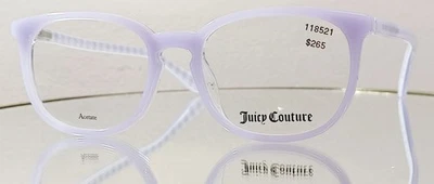 Anteojos originales JUICY COUTURE JU 310 789 LILA nuevos plástico 50-17-135 niños Foto 1 de 4