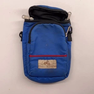 Vintage label Eastern Mountain sports padded small case pouch - Picture 1 of 7