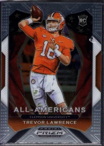 Selecciones del draft Panini Prizm 2021 - QB Jaguars All-American Trevor Lawrence #181 - Imagen 1 de 2