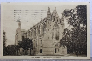 New Jersey NJ Princeton University Chapel Postcard Old Vintage Card View Post PC - Picture 1 of 2