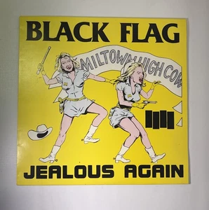 BLACK FLAG - Jealous Again - 12" Vinyl EP Repress - Picture 1 of 10