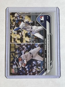 Aaron Judge, Shohei Ohtani 2025 Topps NOW #353 Starts In 2025 All Star Game - Picture 1 of 2