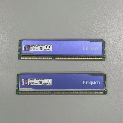 Kingston  2x8GB DDR3 RAM PC3-12800 1600MHz non-ECC DIMM 1.5V KHX16C10B1K2/16X - Image 1 of 4