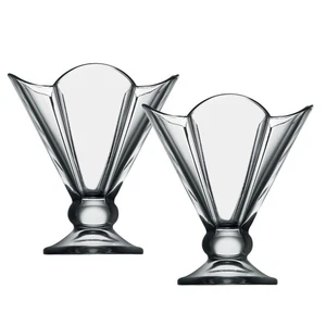 Set 2 Eisbecher Iceville Blume 19 Cl Aus Glas - Pasabache - Bar Eisdiele - Bild 1 von 1
