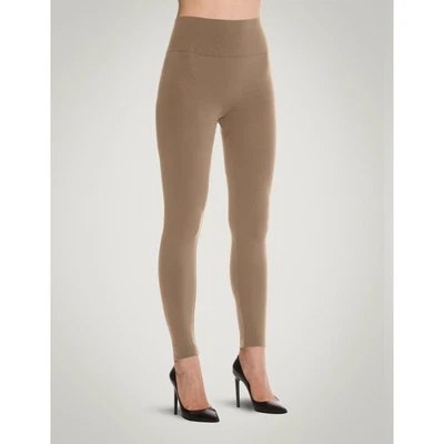 NUEVO CON ETIQUETAS Wolford Aurora Leggings Alisadores Forma Clara Almendra Desnudo Tostado Marrón Claro XS Foto 1 de 4