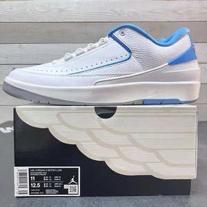 NIKE Men 11.0US Air Jordan 2 Retro Low Dv9956-104 Cut University Blue - Picture 1 of 4