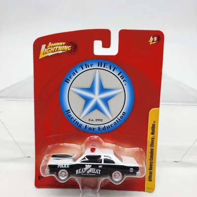 UH Johnny Lightning 1/64 Beat the Heat Henry Canales Chevy Malibu Sealed JL9 - Image 1 of 4