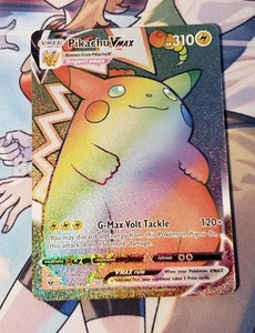 Pokemon Card Pikachu VMAX (Secret) 188/185 Swsh04: Vivid Voltage Holo NM - Picture 1 of 2