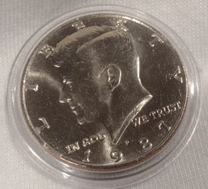 1987-P kennedy half dollar Nifc - Picture 1 of 2