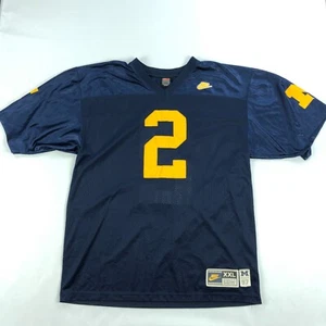 Charles Woodson Michigan Wolverines Nike Jersey Mens XXL 90s Vintage Y2K 2XL - Picture 1 of 13