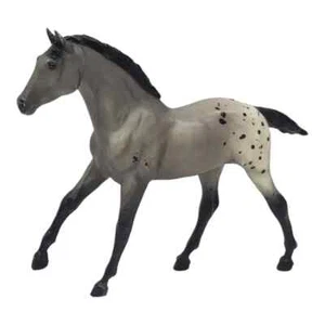 Breyer Tradicional 238 Appaloosa Acción American Stock Caballo Potro Gris 8 x 6,75 - Imagen 1 de 7