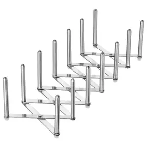 Nuevo Ikea VARIERA Acero Inoxidable Olla Tapa Soporte Estante Organizador 10x14.5cm - Imagen 1 de 2