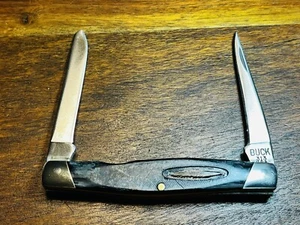 VINTAGE BUCK USA 313 PRE DATE CODE MUSKRAT KNIFE FRESH BUCK FACTORY SPA - Picture 1 of 14
