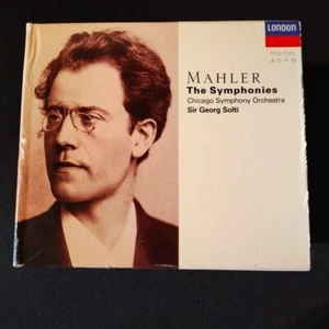 Mahler The Symphonies Sir Georg Solti Chicago Orchestra London 10 CDs & Booklet - Bild 1 von 7