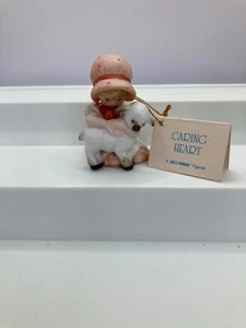 Holly Hobbie Caring Heart Miniatur Figur Vintage 1980 Designer Collection - Bild 1 von 9