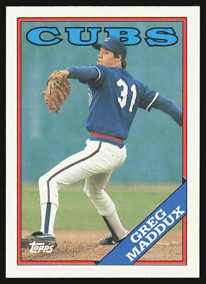 1988 Topps #361 Greg Maddux - Imagem 1 de 2
