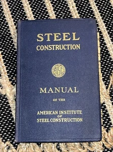 Steel Construction Manual Of The American Institute 5th Edition 7th Print 1948 - Picture 1 of 9