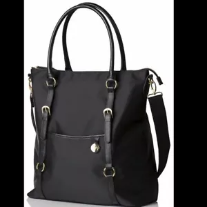 PacaPod Cromwell Black Nylon Diaper Bag with Accessories - Picture 1 of 11