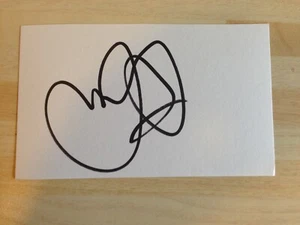 Jermaine Jenas Autograph TOTTENHAM Signed 6x3.7 Card - Picture 1 of 3