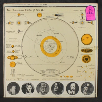 sun ra: the heliocentric worlds of sun ra, vol. 2 ESP Disk 12" LP 33 RPM - Image 1 of 2