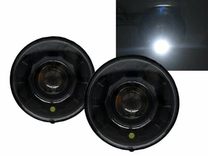 Motorcycles LED Halo Projector Headlight Black for Harley Davidson LHD - Picture 1 of 7