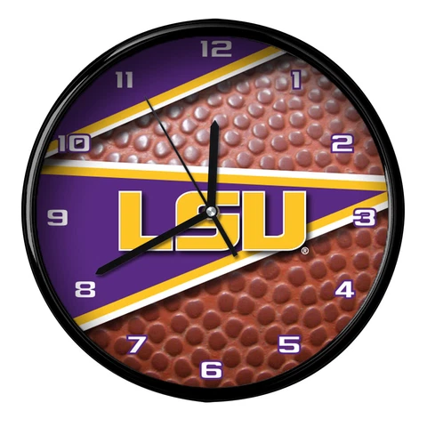 LSU Tigers 12'' Football Clock Cover