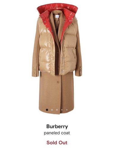 CAPPOTTO BURBERRY NUOVO ESAURITO autentico con pannelli