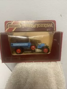 Matchbox Lesney - Models of Yesteryear - Y-26 1918 LOWENBRAU CROSSLEY BEERWAGEN - Picture 1 of 3